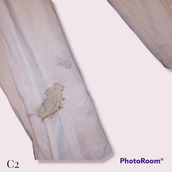 🤑 Men's Used Softwill by Unifirst Khaki Uniform Work Pants 35x30 - Picture 2 of 5